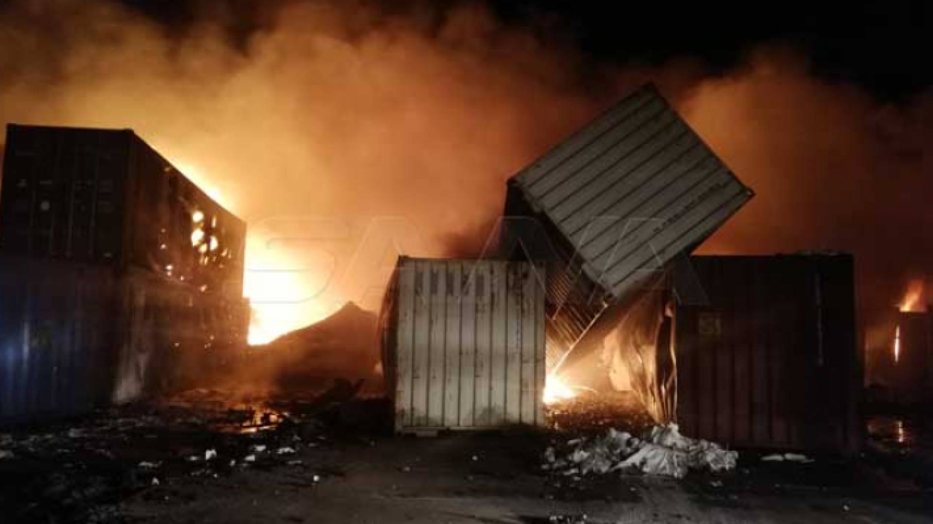 من آثار عدوان الاحتلال الإسرائيلي - الصورة نقلا عن وكالة "ناسا"