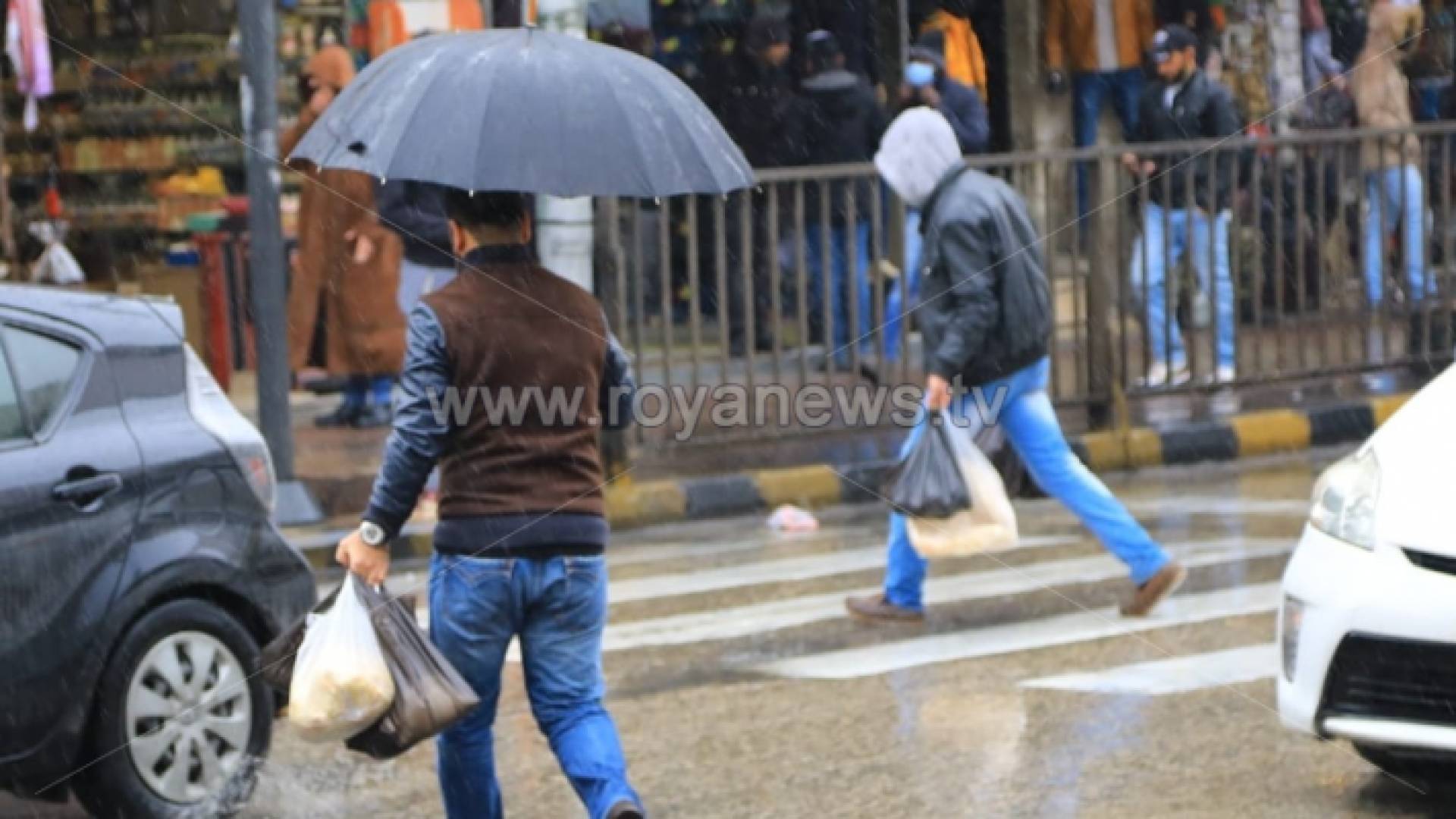 امطار في العاصمة عمان - ارشيفية