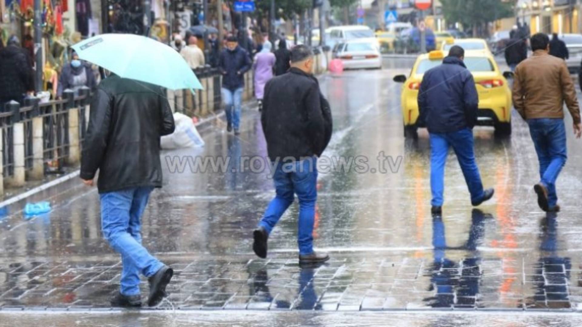 امطار في العاصمة عمان - ارشيفية