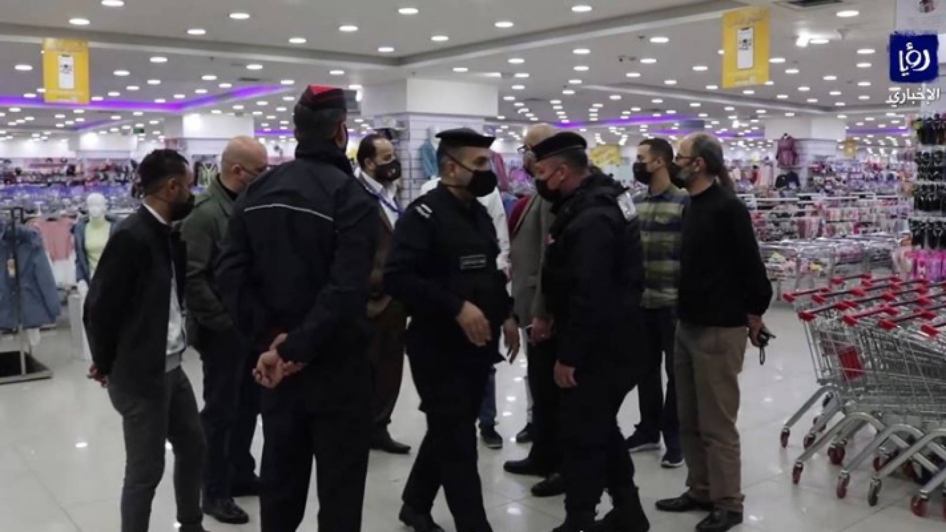 جانب من الحملة الأمنية