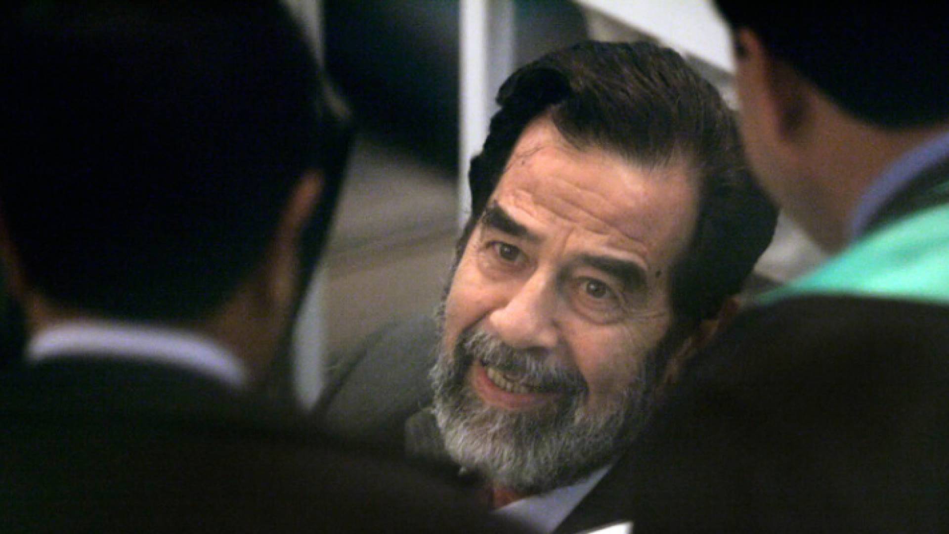 الرئيس العراقي الراحل صدام حسين