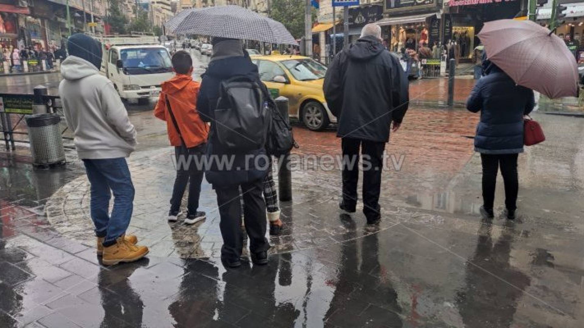 امطار في العاصمة عمان - ارشيفية