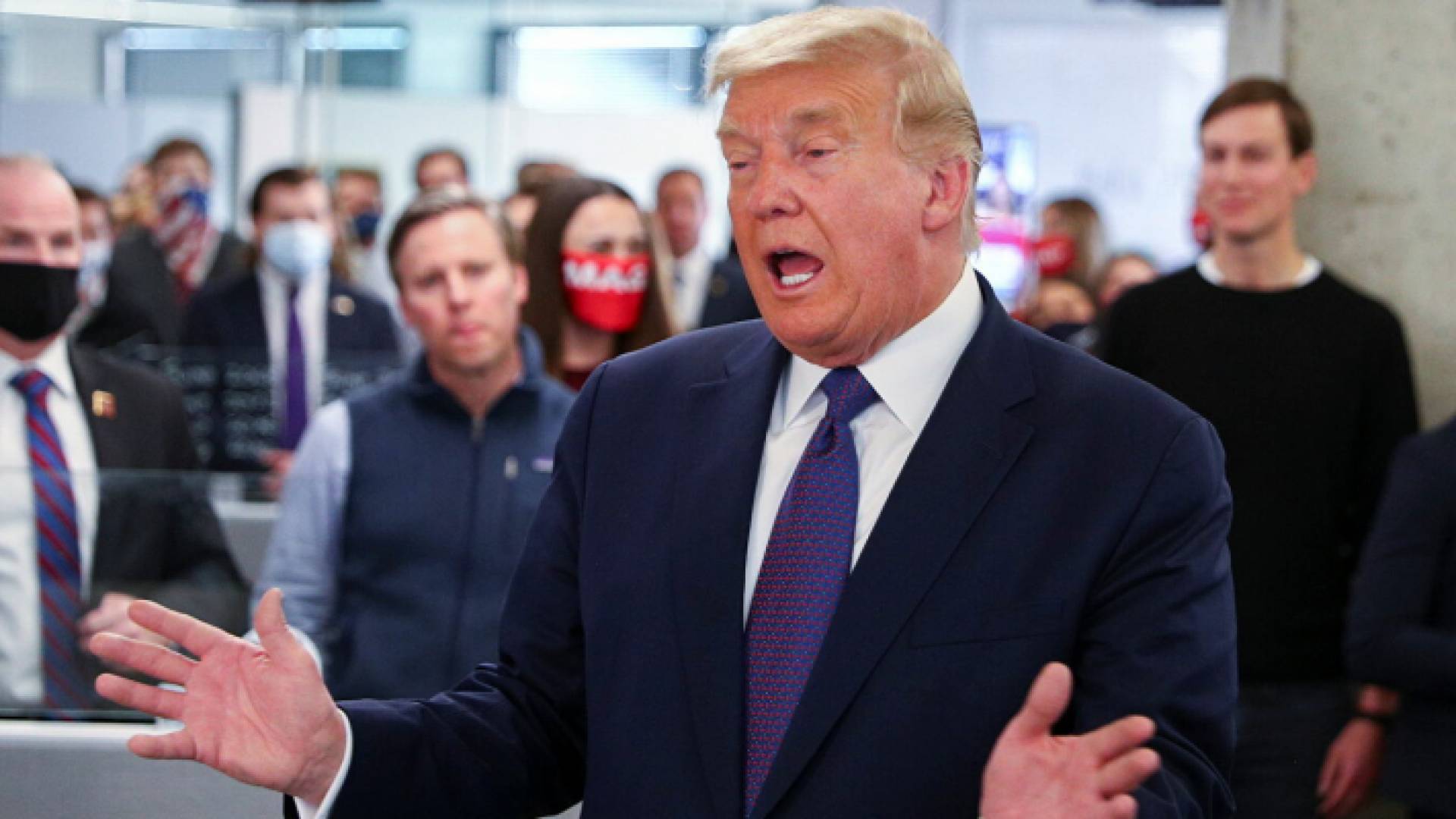 الرئيس الأمريكي السابق دونالد ترمب