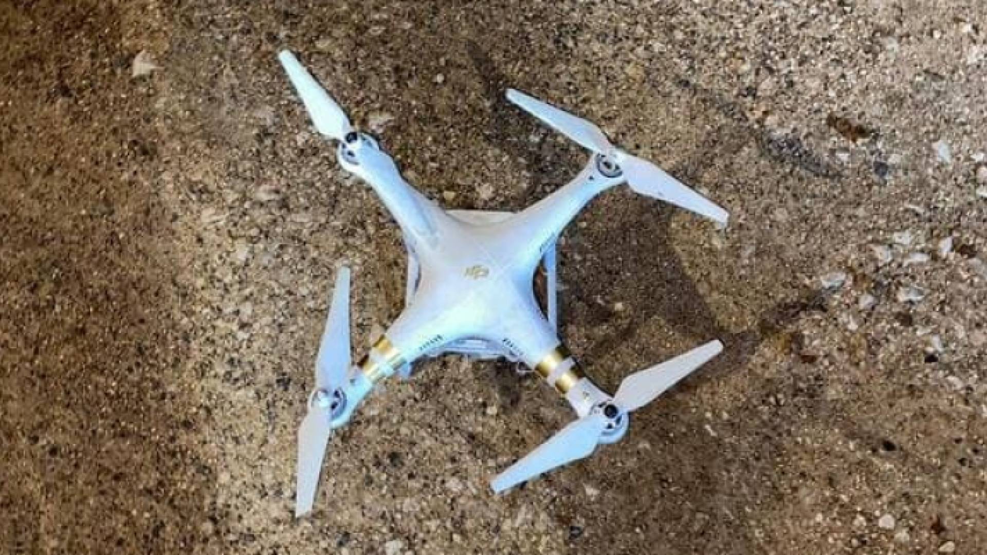 الطائرة المسيرة التي تم إسقاطها