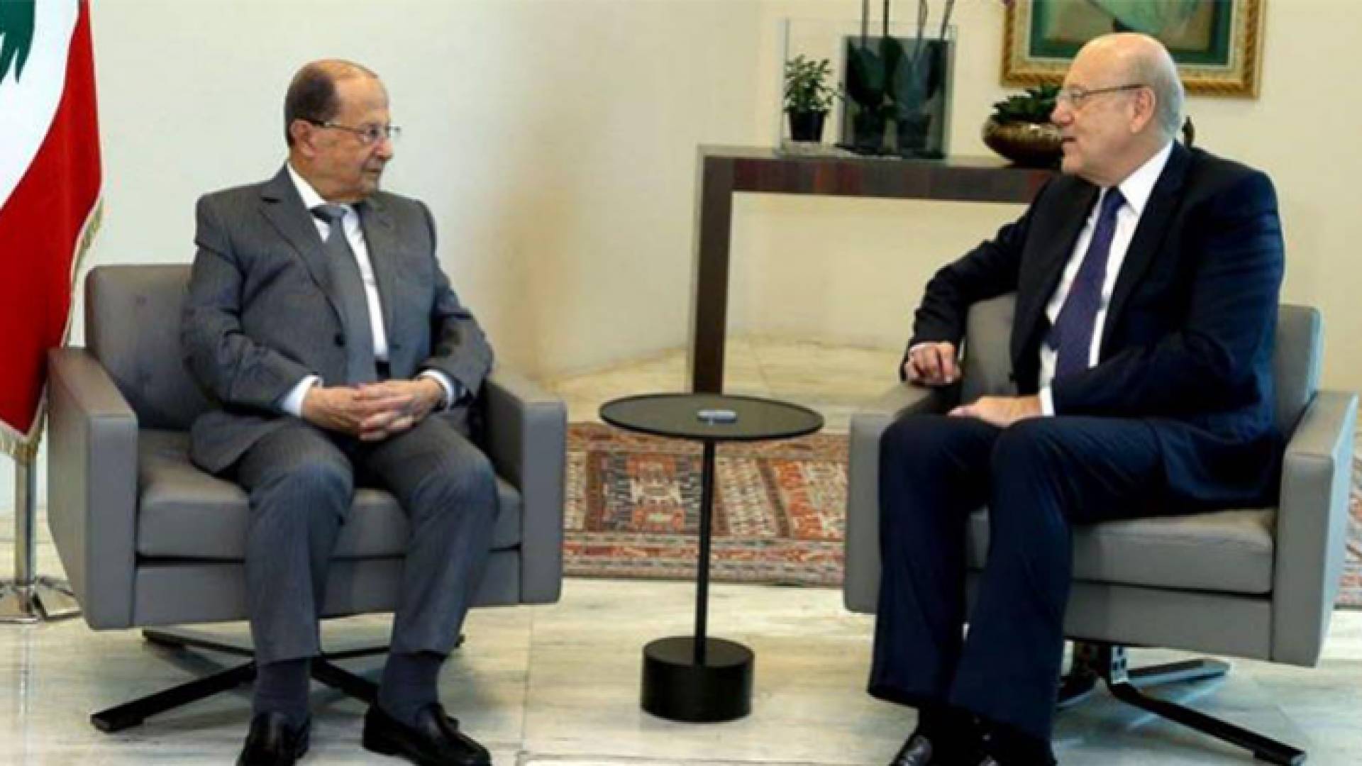 لبنان.. اتفاق بين ميقاتي وعون على فتح دورة استثنائية لمجلس النواب