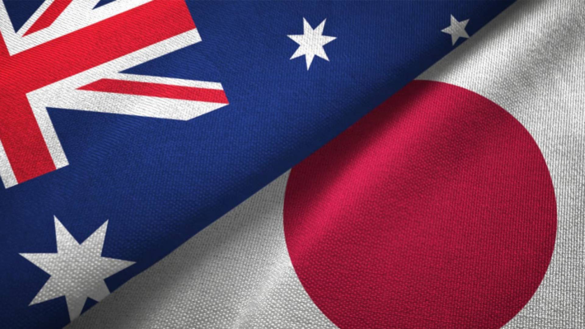 علما اليابان واستراليا