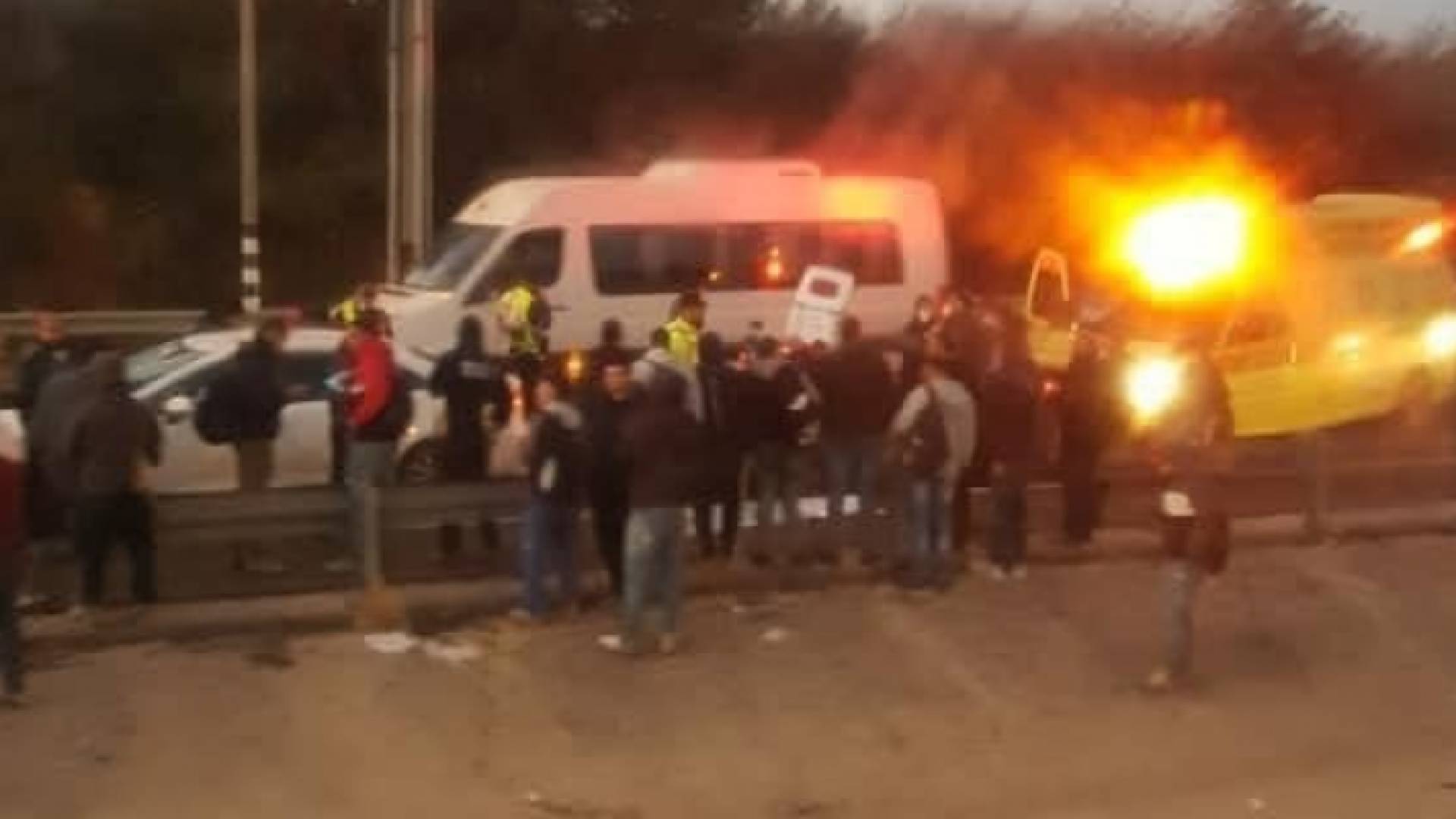 صورة من الحادث