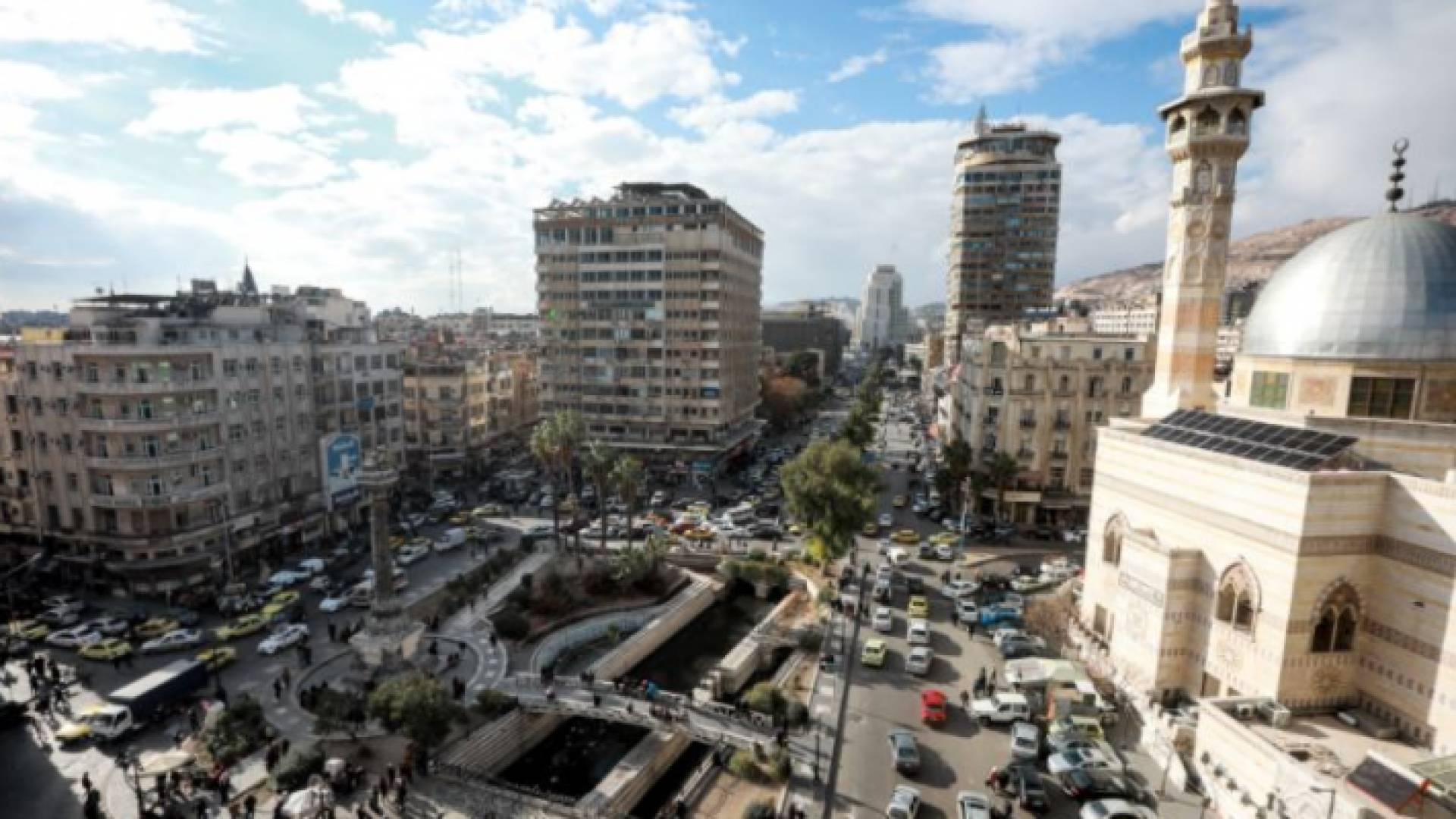 ساحة المرجة وسط دمشق - ارشيفية