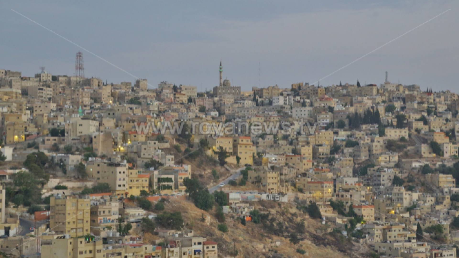 جانب من العاصمة عمان