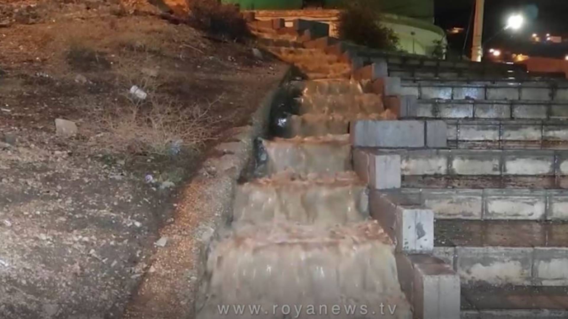 الأمطار في جنوب الأردن