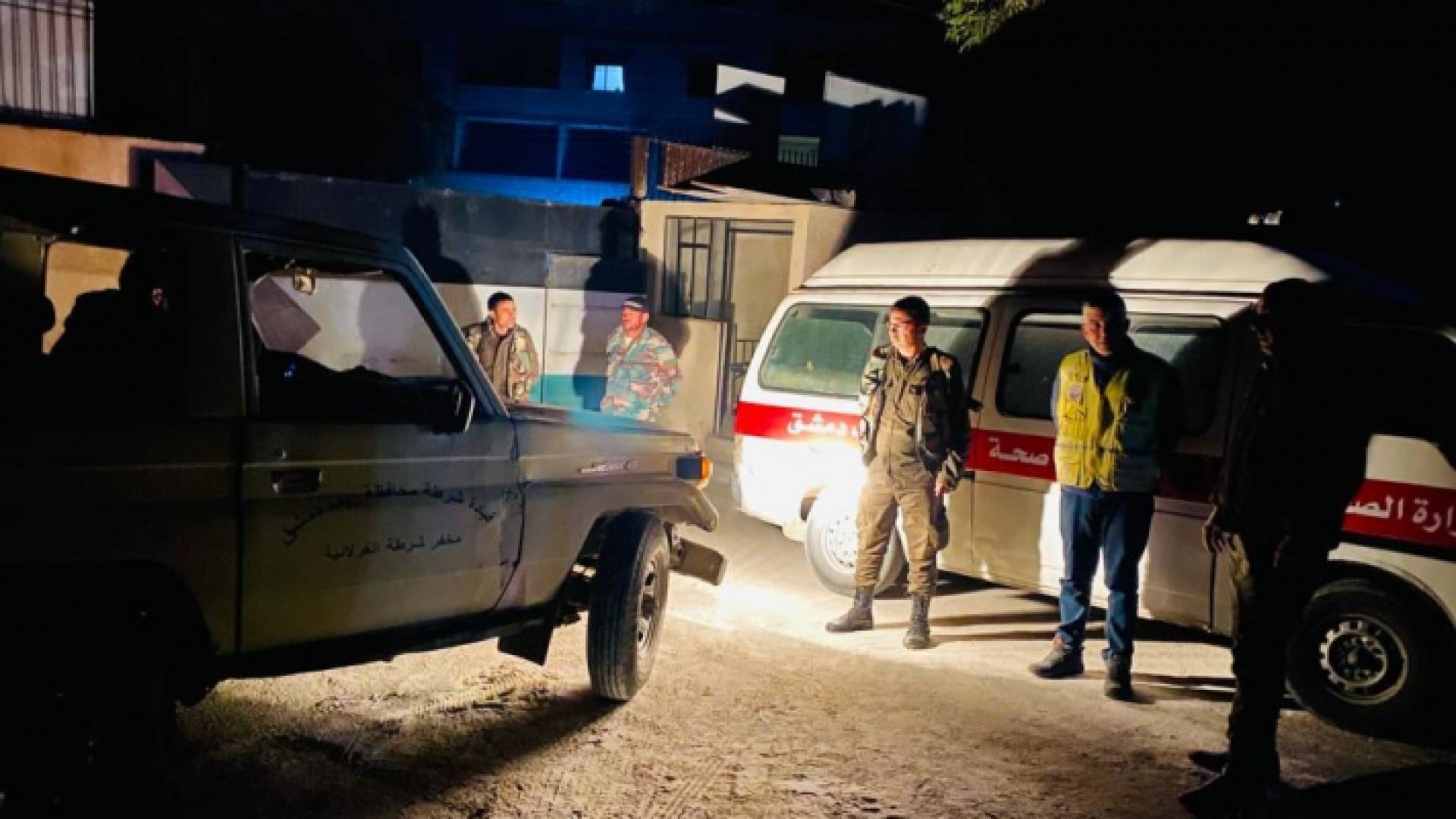 من موقع الحادثة - وزارة الداخلية السورية