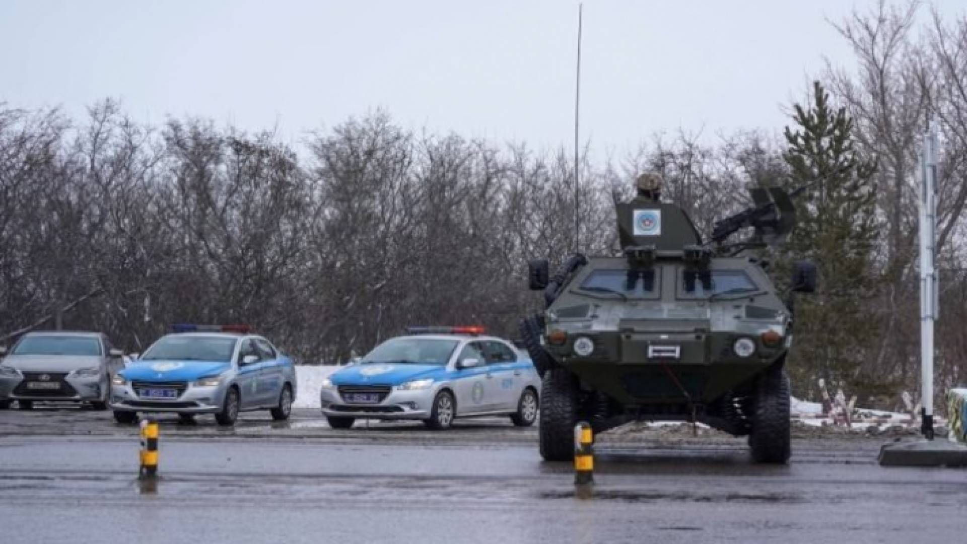 الجيش ينتشر في كازاخستان