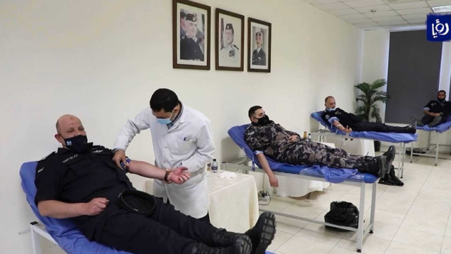 حملة للتبرع بالدم بمشاركة مختلف وحدات وتشكيلات الأمن العام