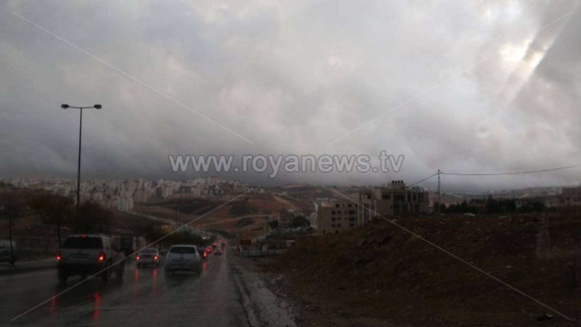 أمطار في العاصمة عمان