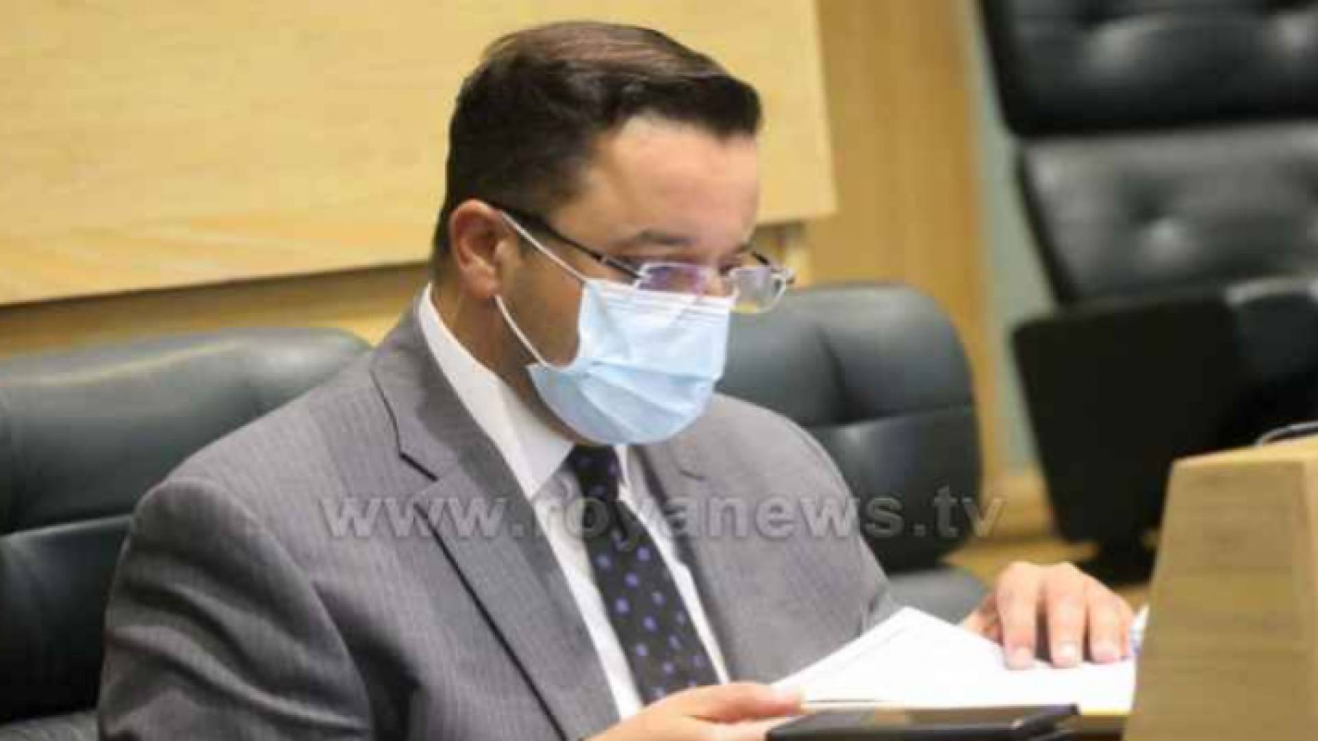 وزير المالية الدكتور محمد العسعس