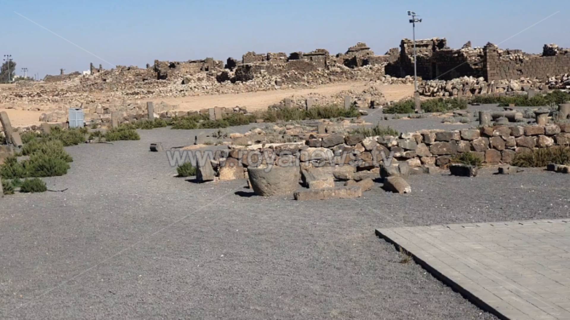 أحد المواقع الأثرية في محافظة المفرق