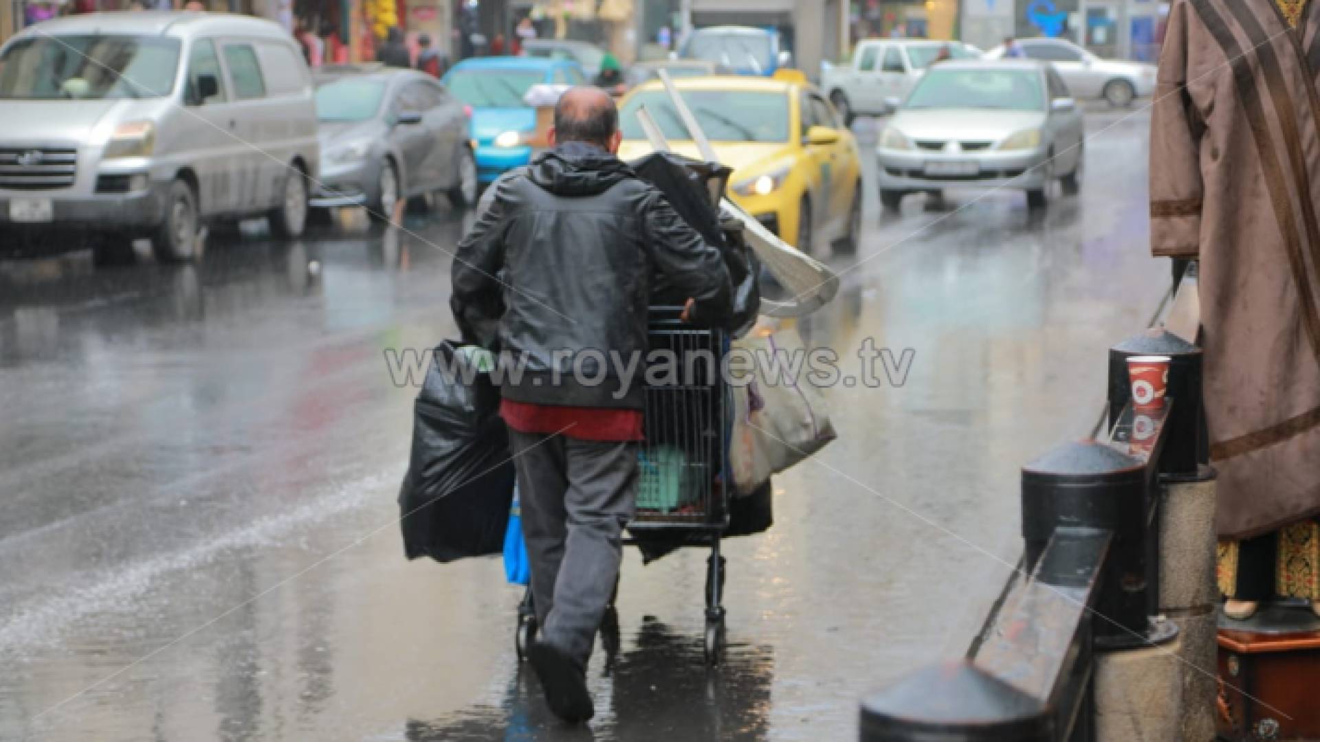 أمطار وسط البلد