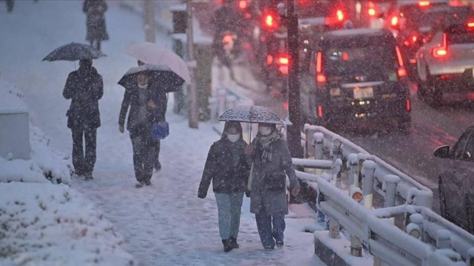 الثلوج في طوكيو