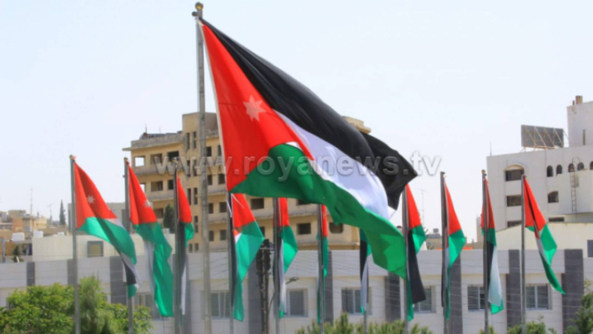 العلم الأردني