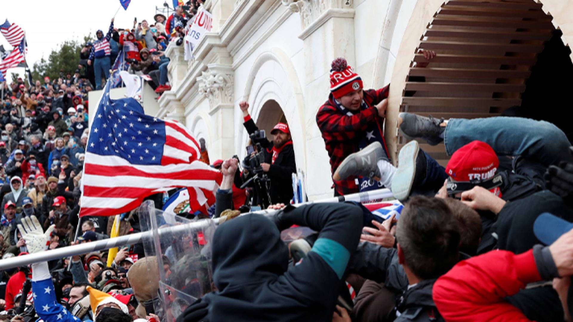 جانب من اقتحام الكابيتول عام 2021