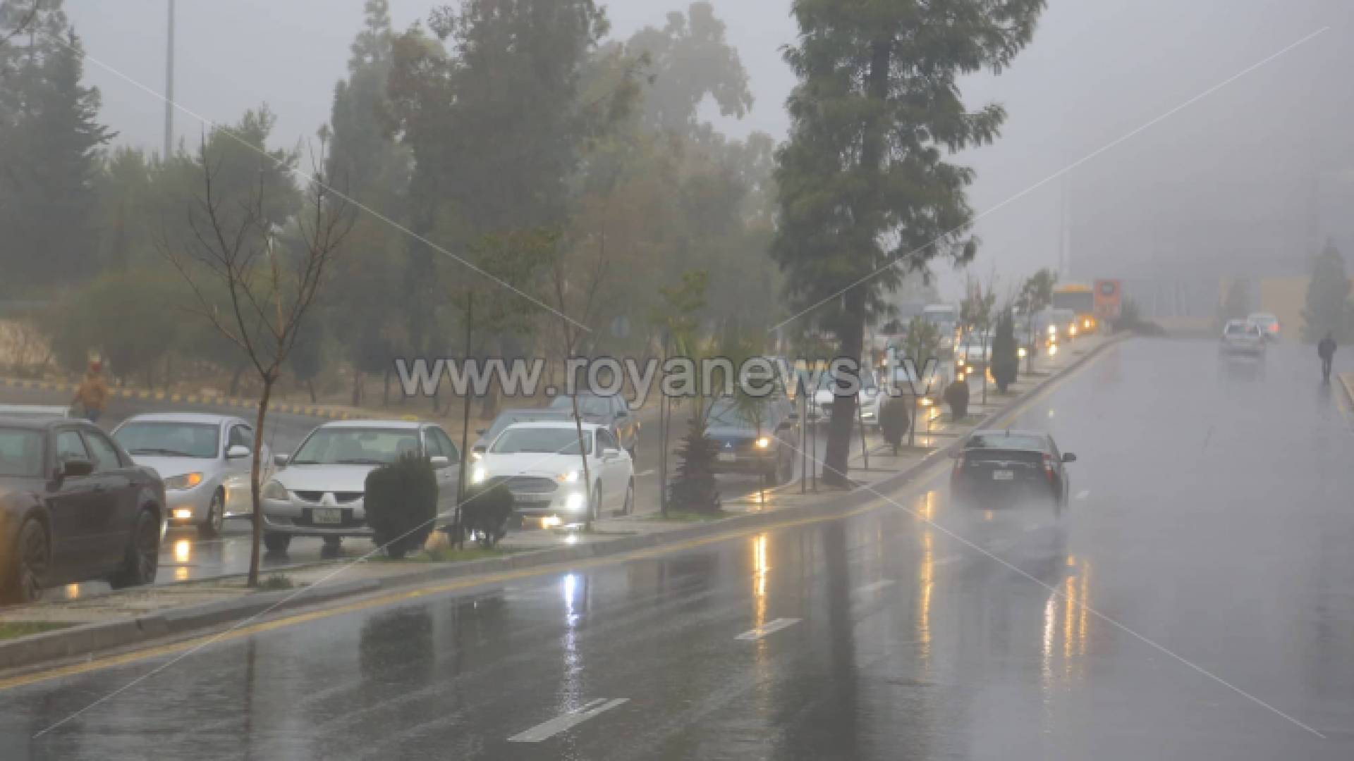 اماطر في العاصمة عمان - ارشيفية