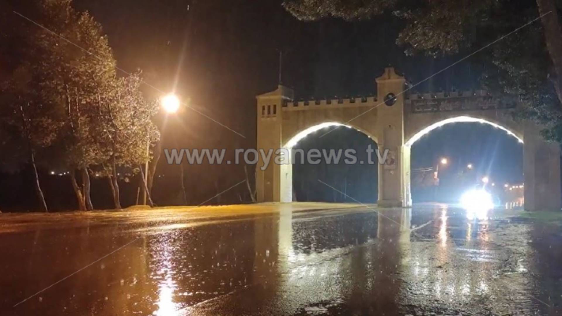 تساقط أمطار في لواء الرمثا