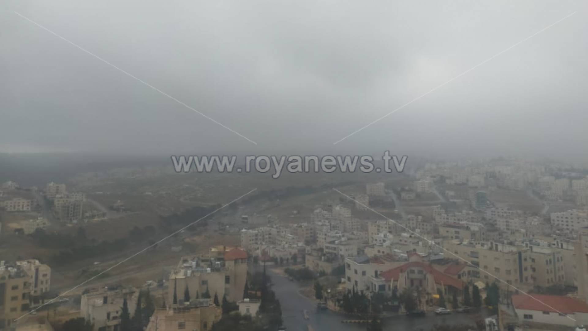 أمطار في العاصمة عمان