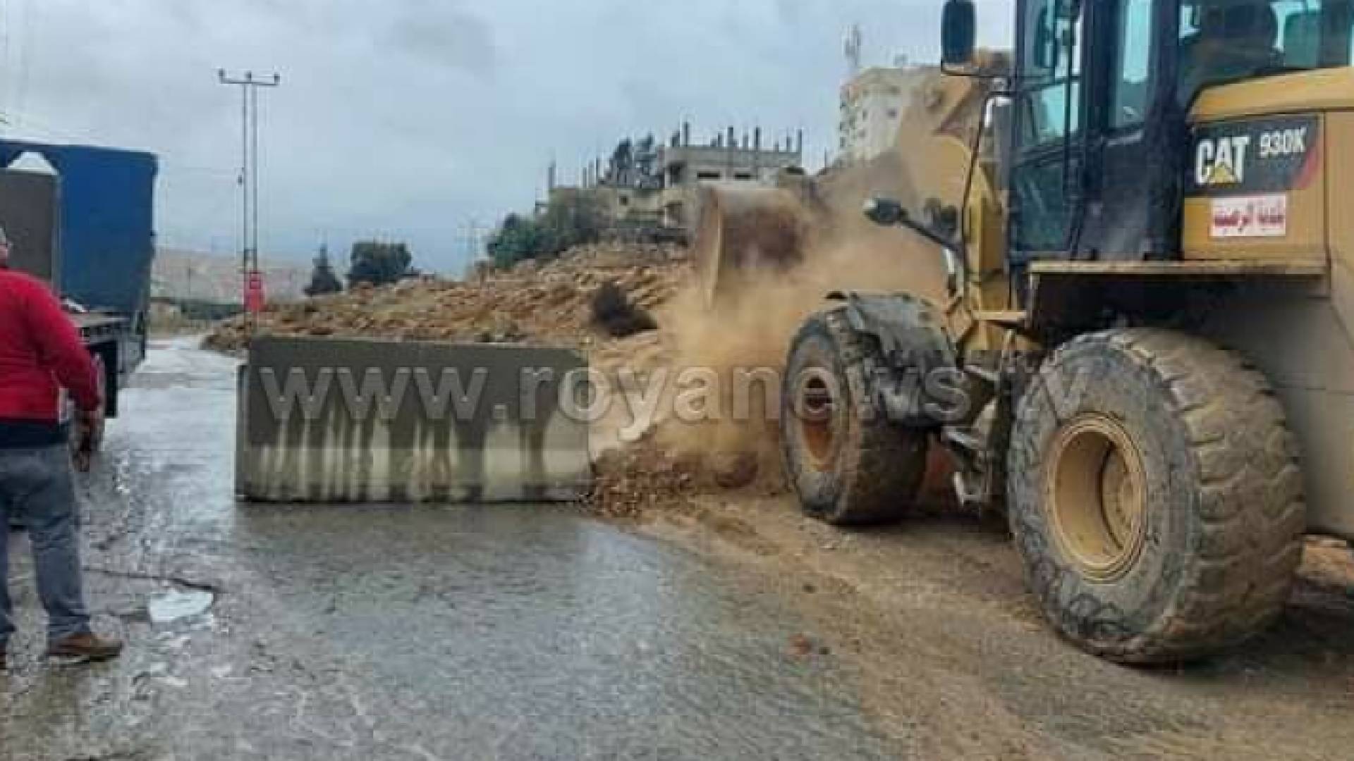 تساقط أتربة خلال المنخفض الجوي الحالي