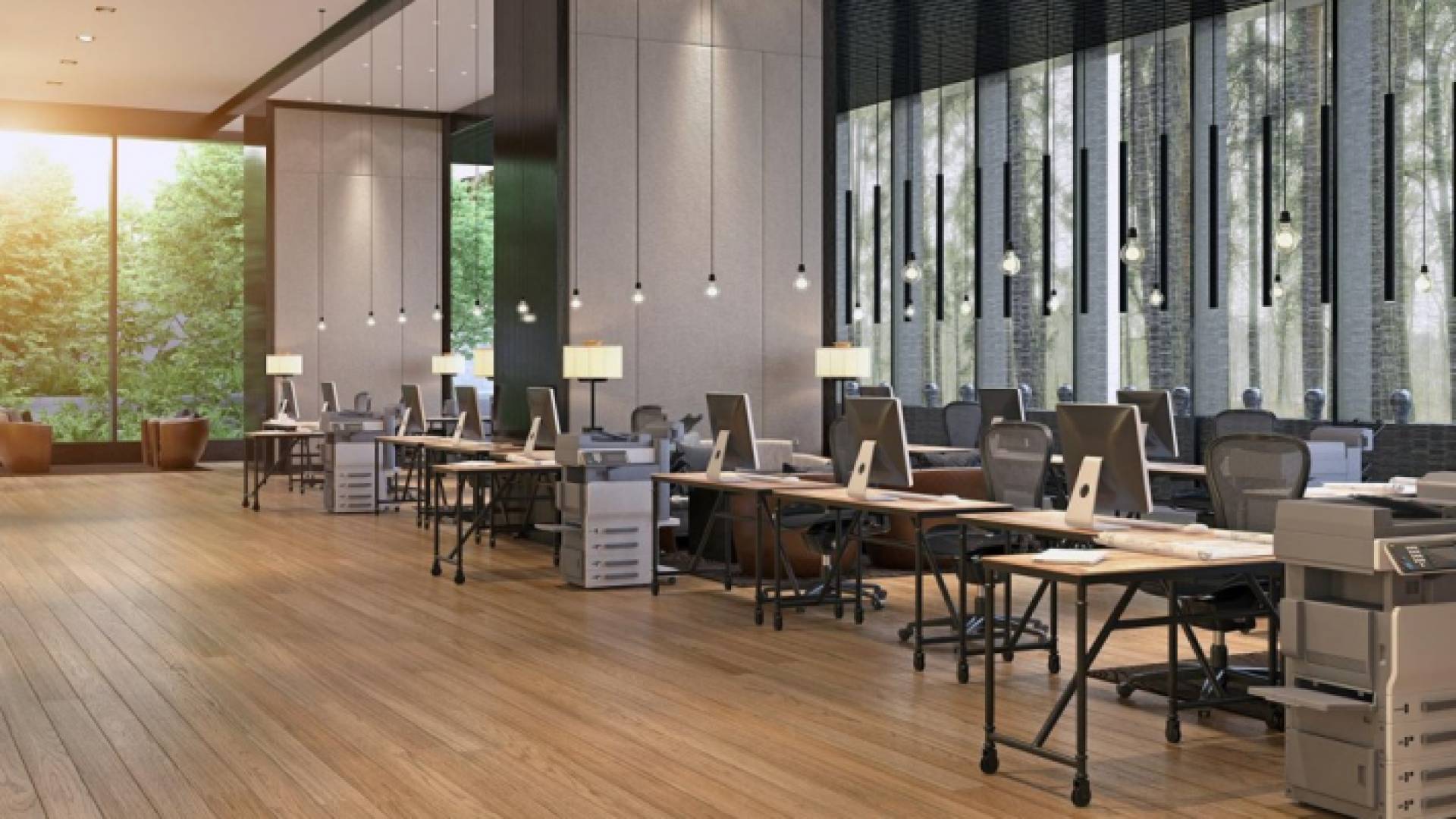 مكاتب فارغة