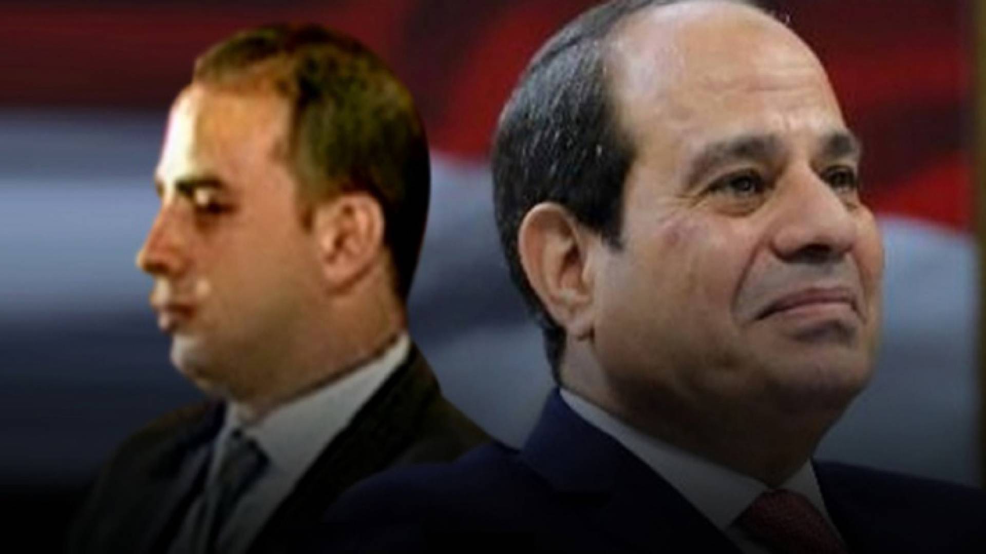 الرئيس المصري عبد الفتاح السيسي ونجله محمود السيسي