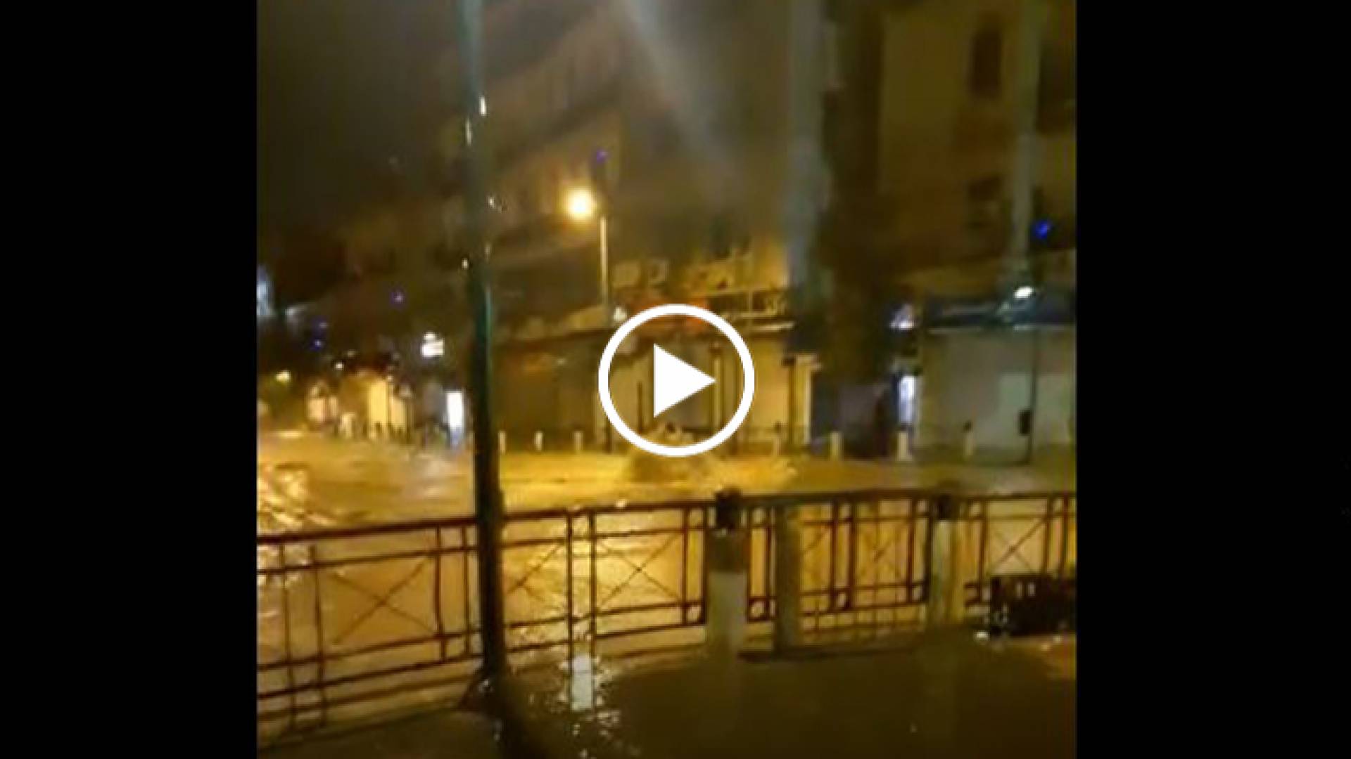 الأمانة تنفي مقطع فيديو يظهر وجود فيضانات في وسط البلد