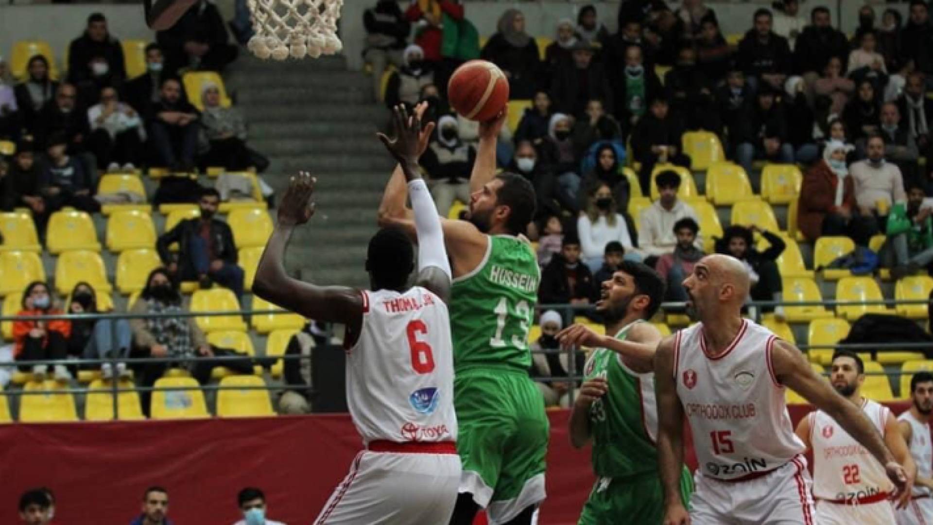 مباراة كرة سلة في المدينة الرياضية - ارشيفية