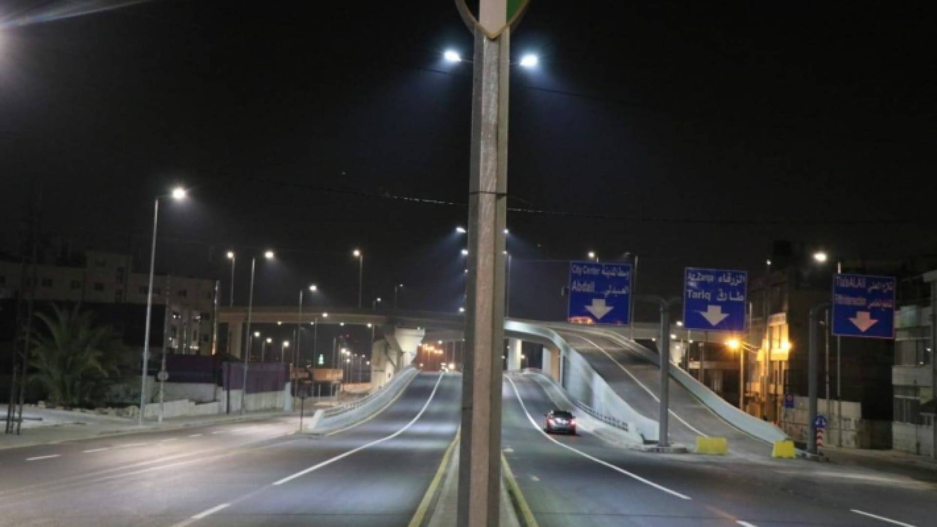 جسر المدينة الرياضية - ارشيفية