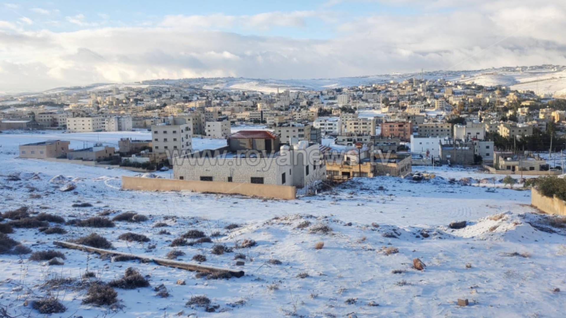 ثلوج الأردن