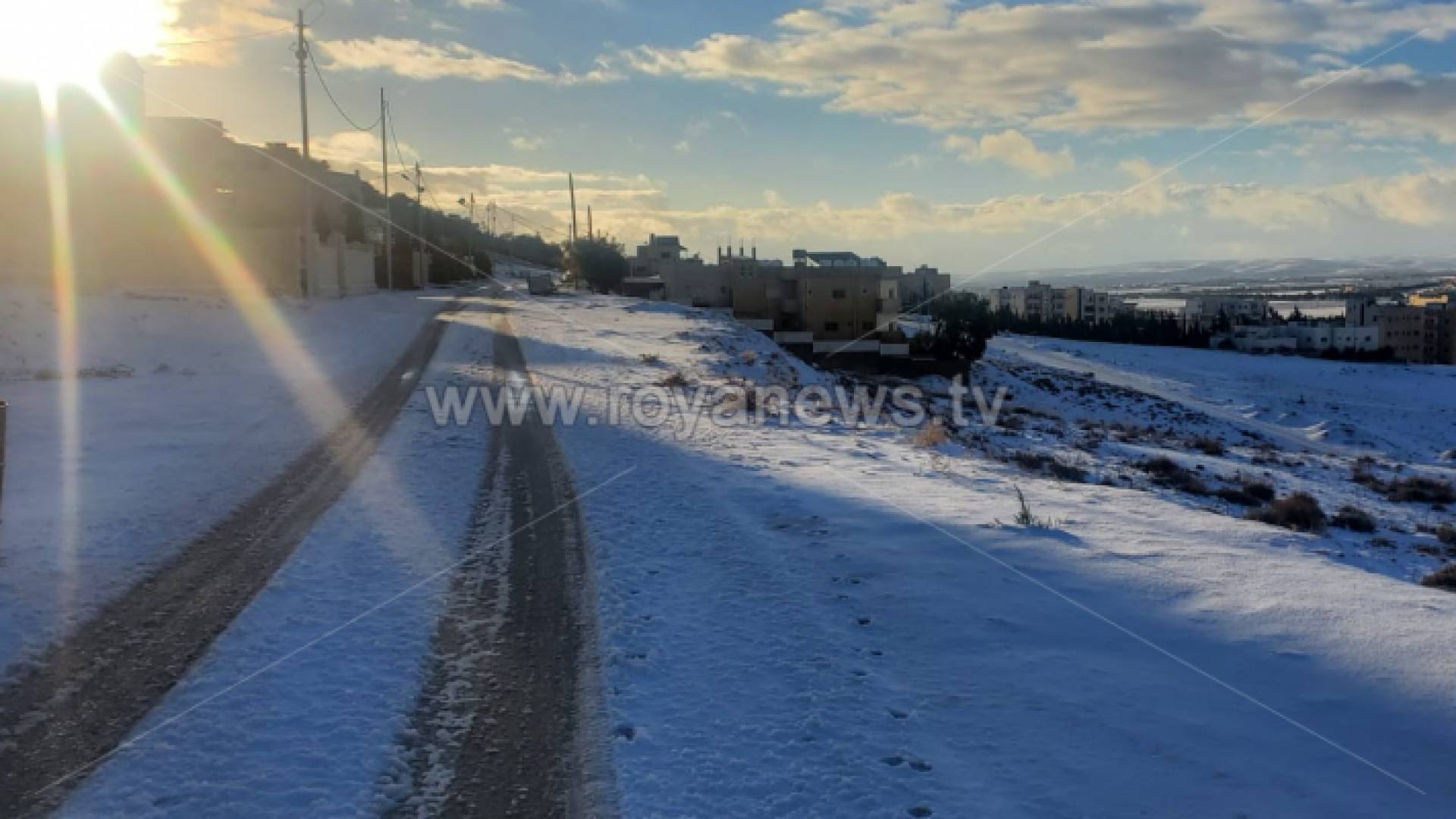 ثلوج الأردن