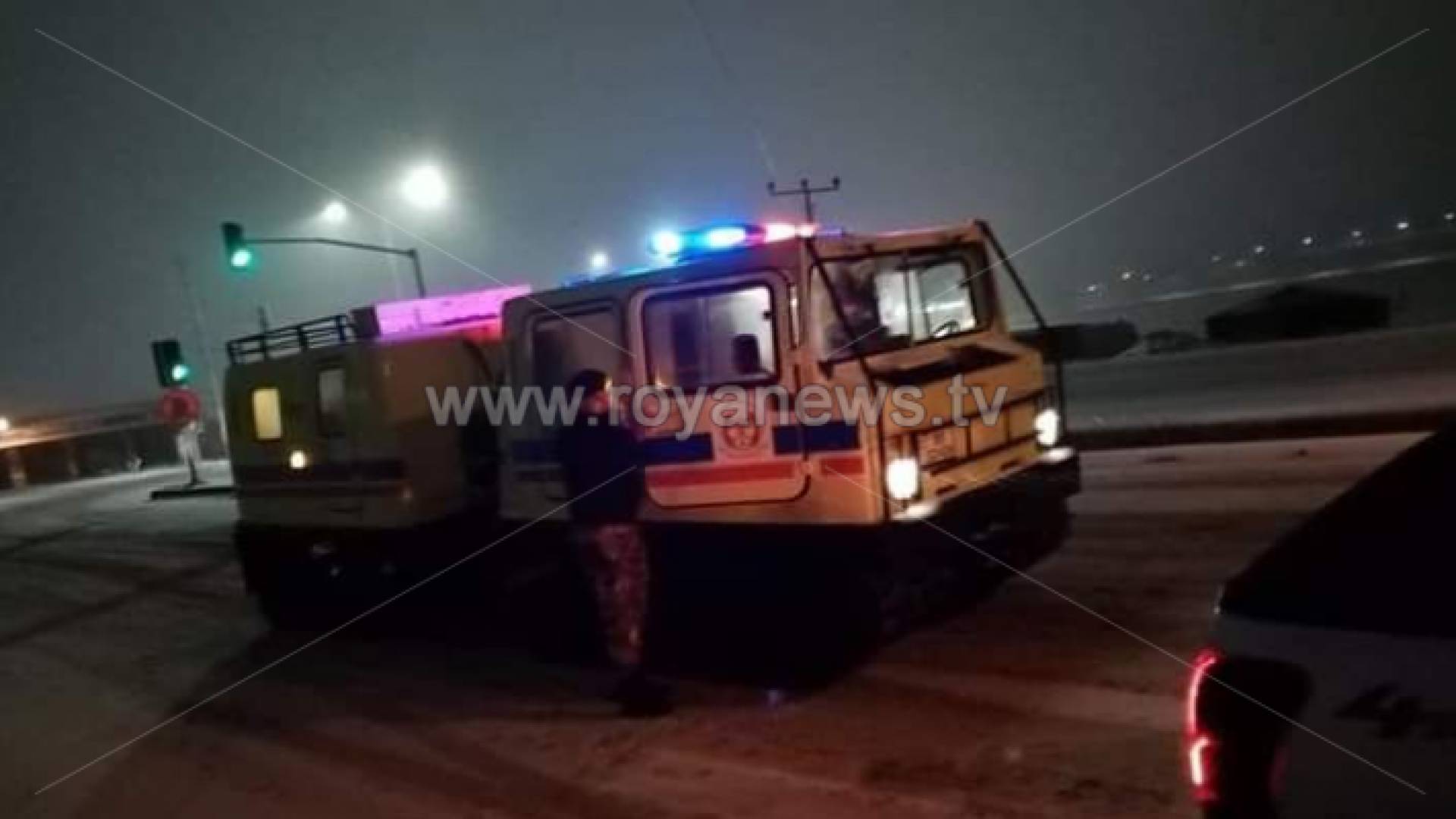 دفاع مدني الكرك يتعامل مع عشرات حالات غسل كلى وإخلاء مواطنين بسبب تراكم الثلوج