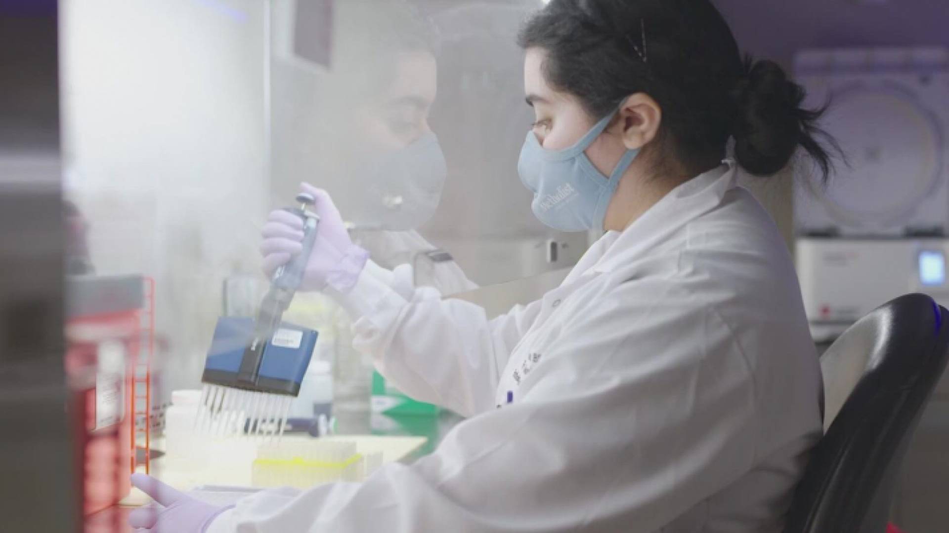 من داخل أحد المختبرات