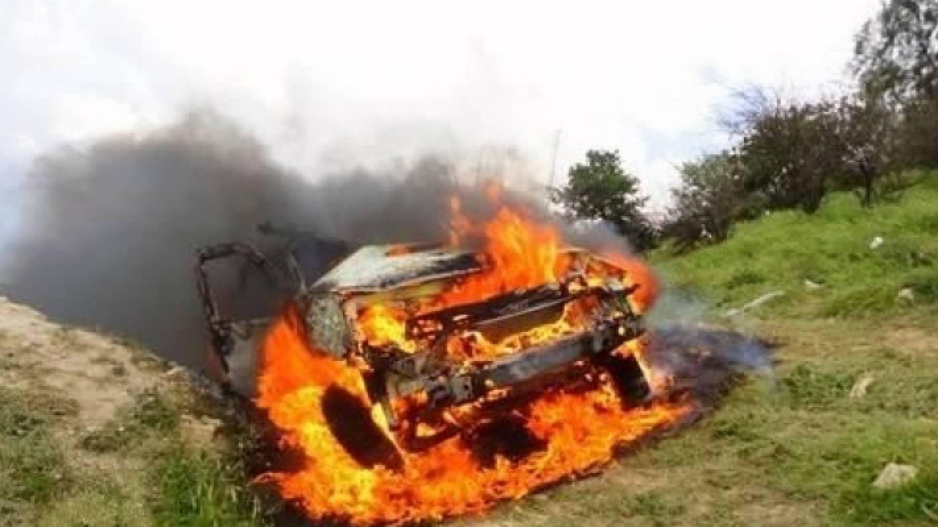 احتراق مركبة