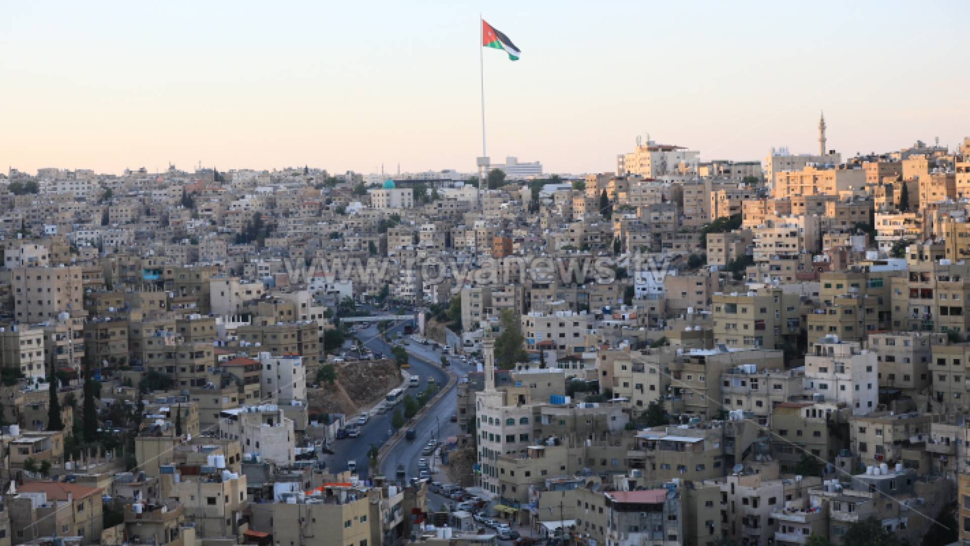 جانب من العاصمة عمان