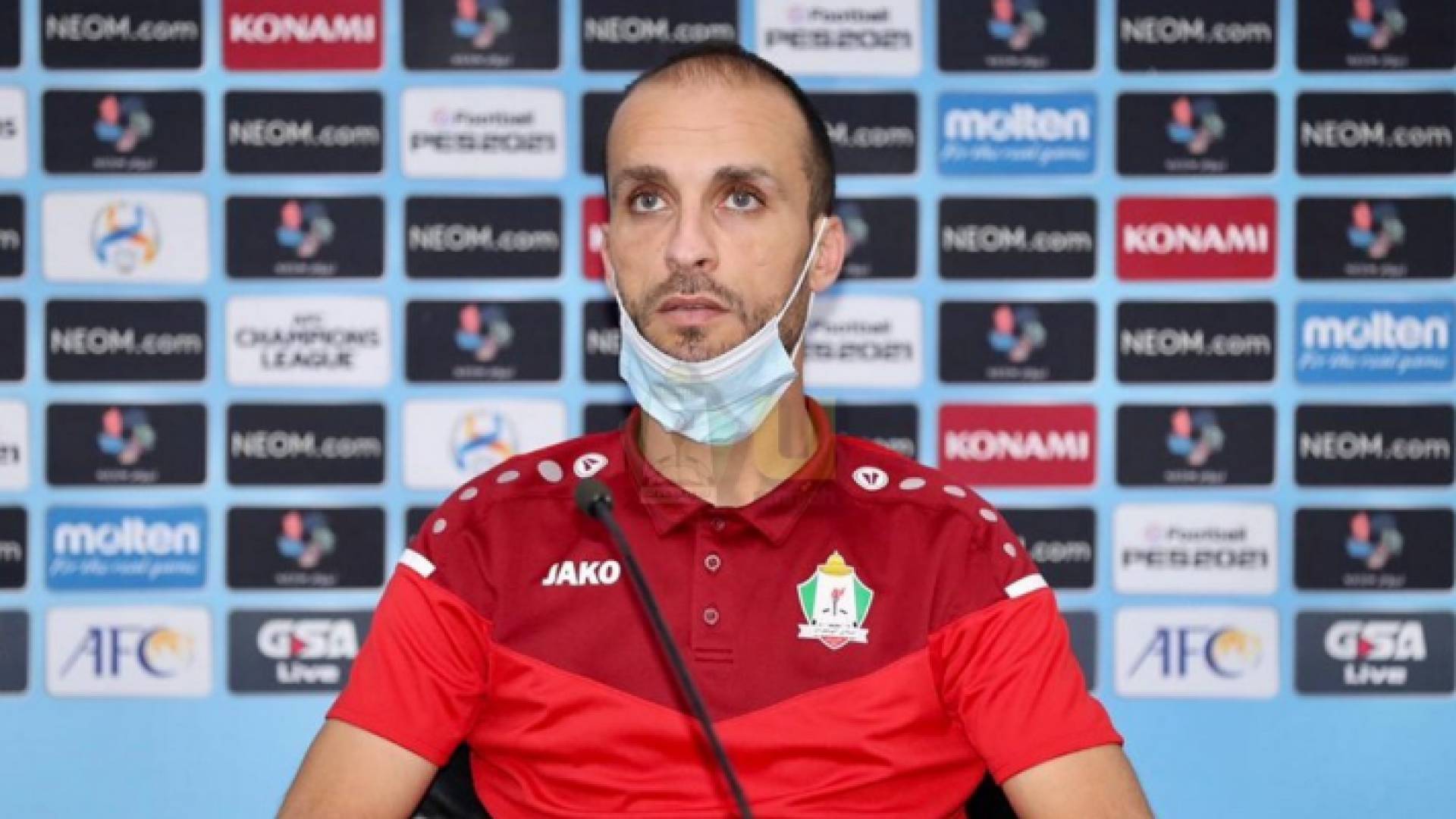 لاعب المنتخب الوطني لكرة القدم محمد الدميري - ارشيفية