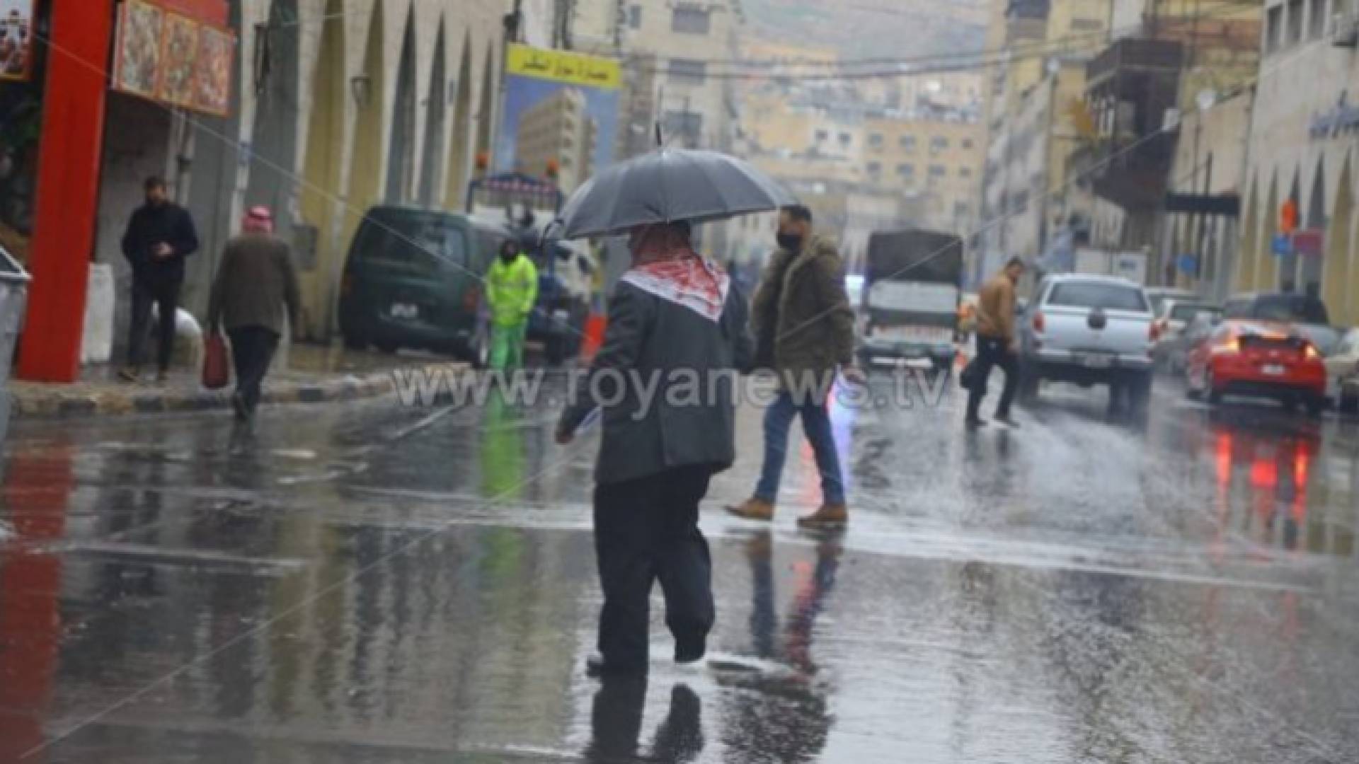 الشتاء في عمان - ارشيفية