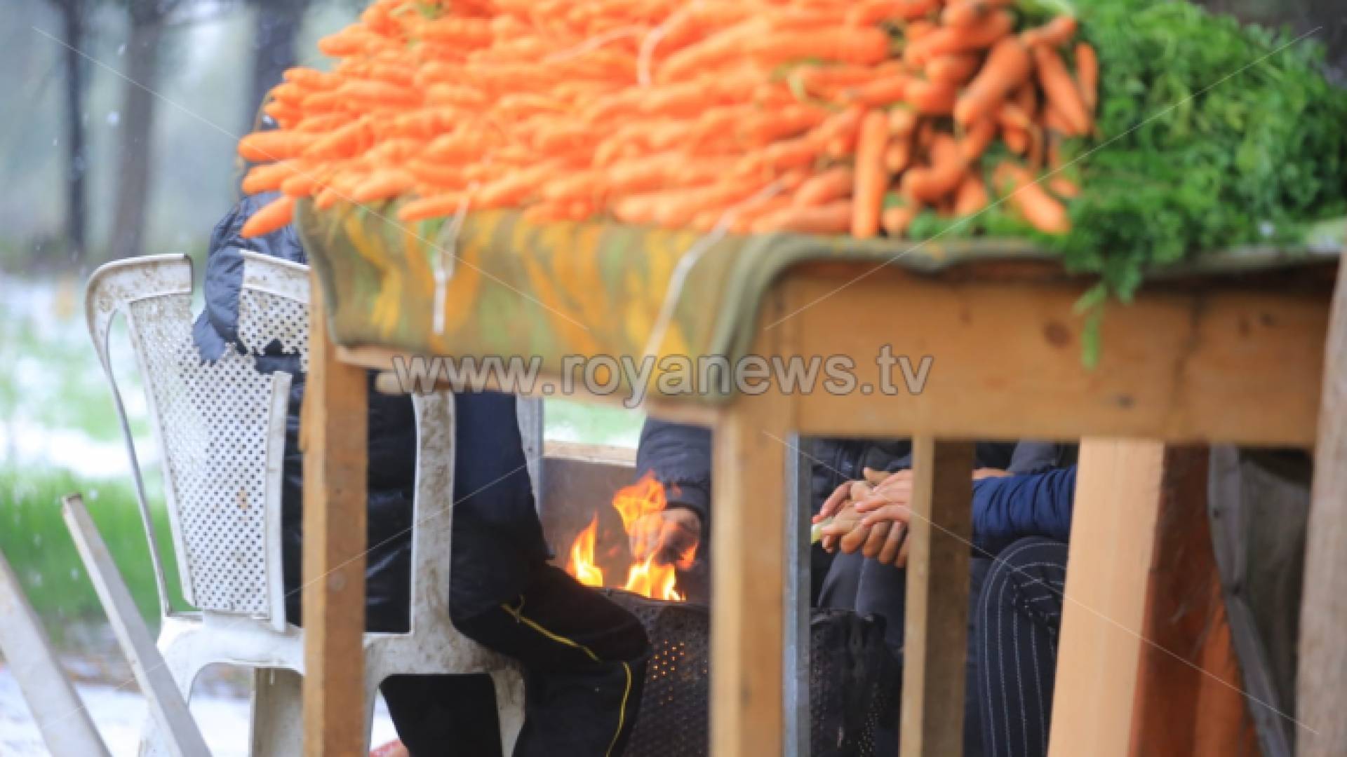 صورة من المنخفض الجوي السابق