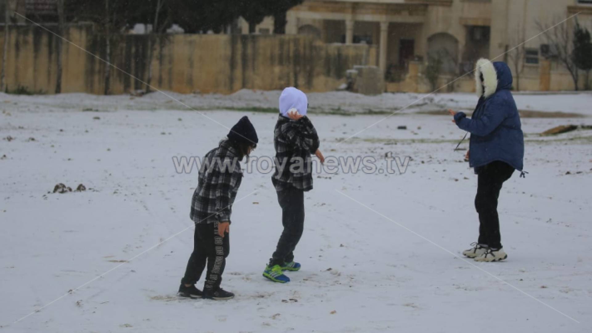 ثلوج الأردن