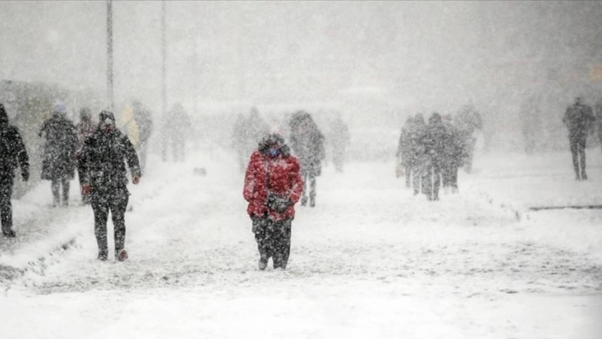 الثلوج في اسطنبول - الاناضول