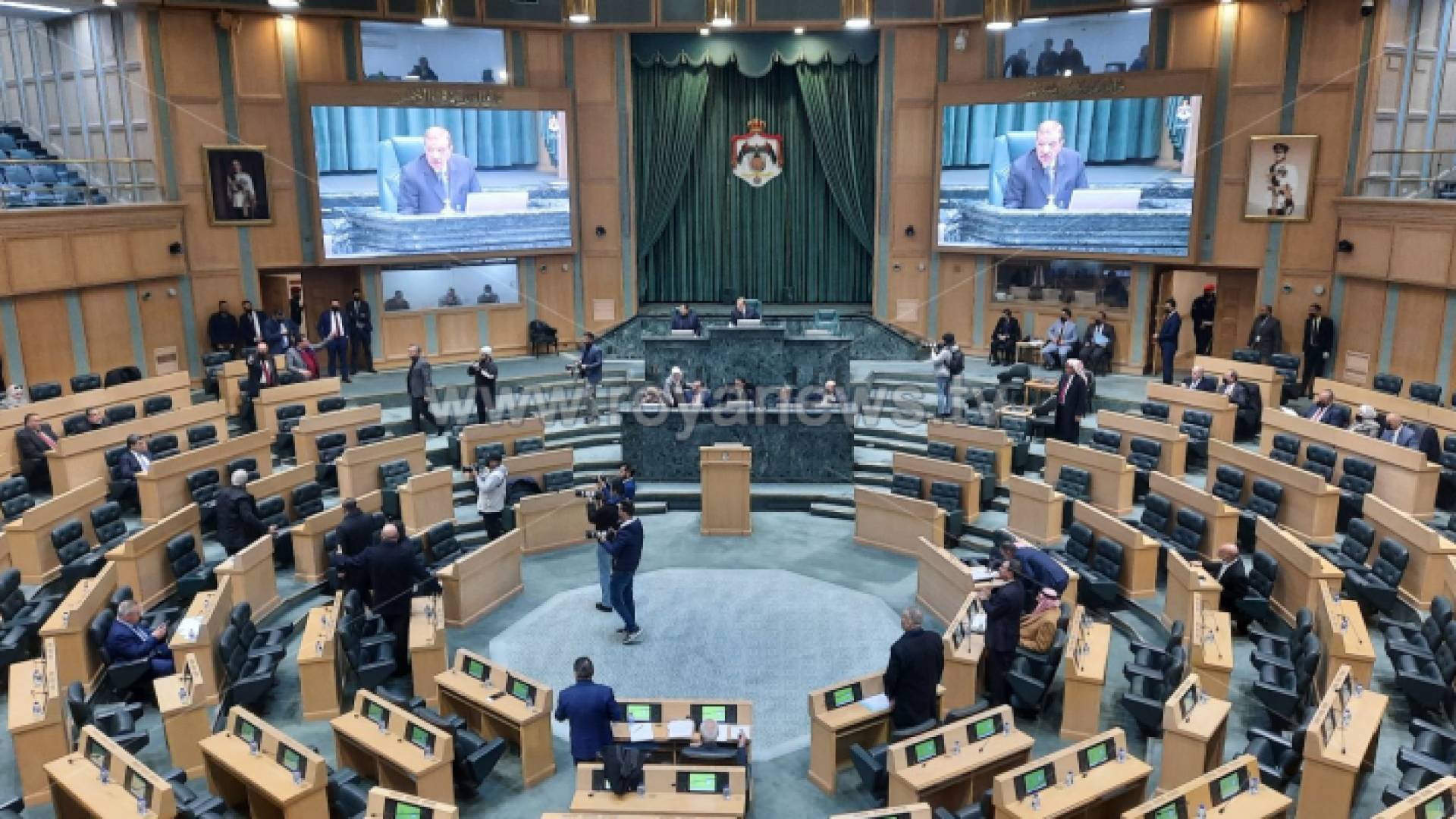 من جلسة النواب اليوم