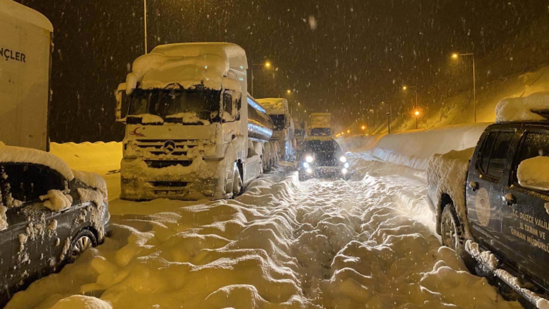 الثلوج في اسطنبول