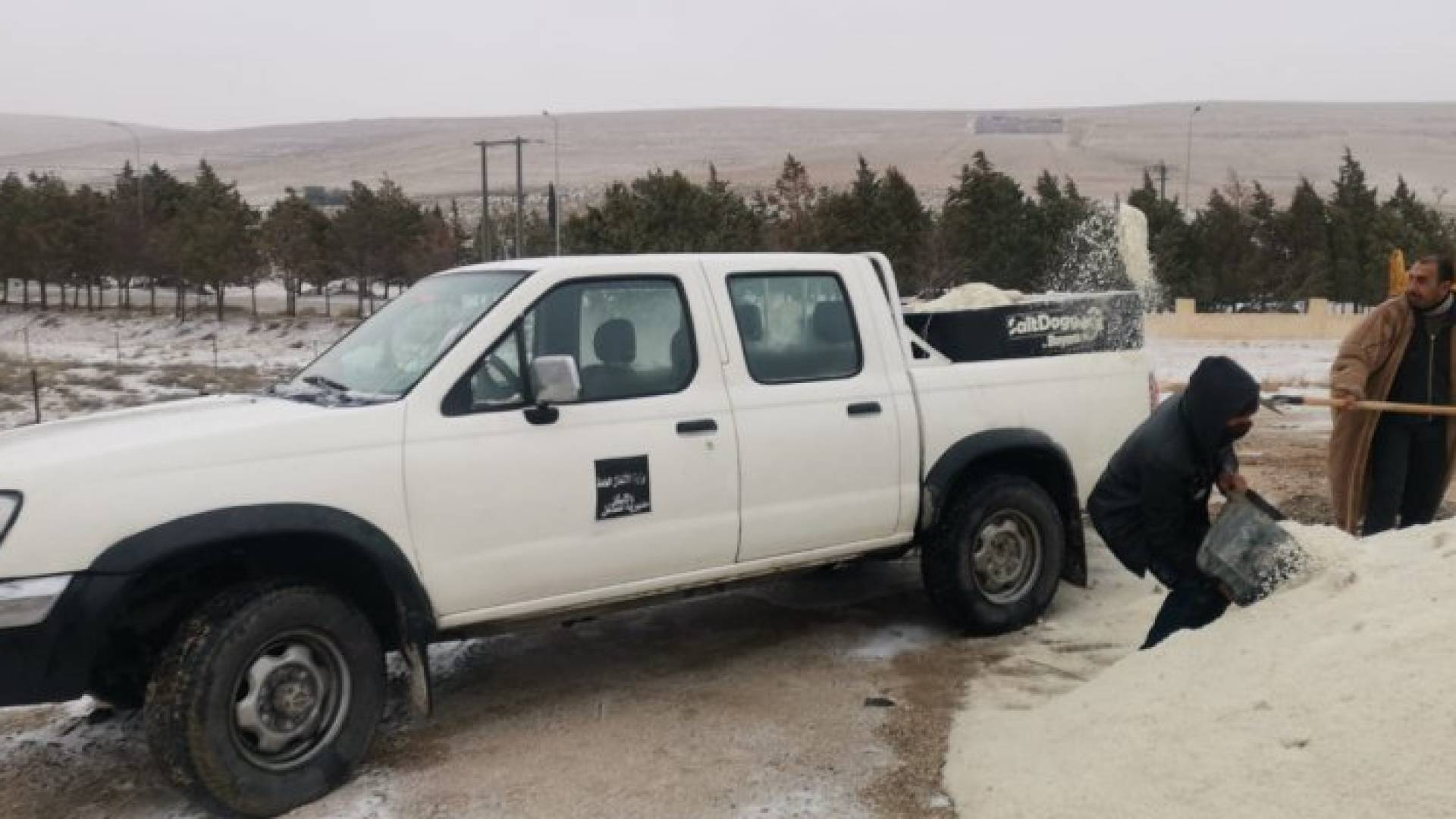 آلية تابعة لوزارة الأشغال