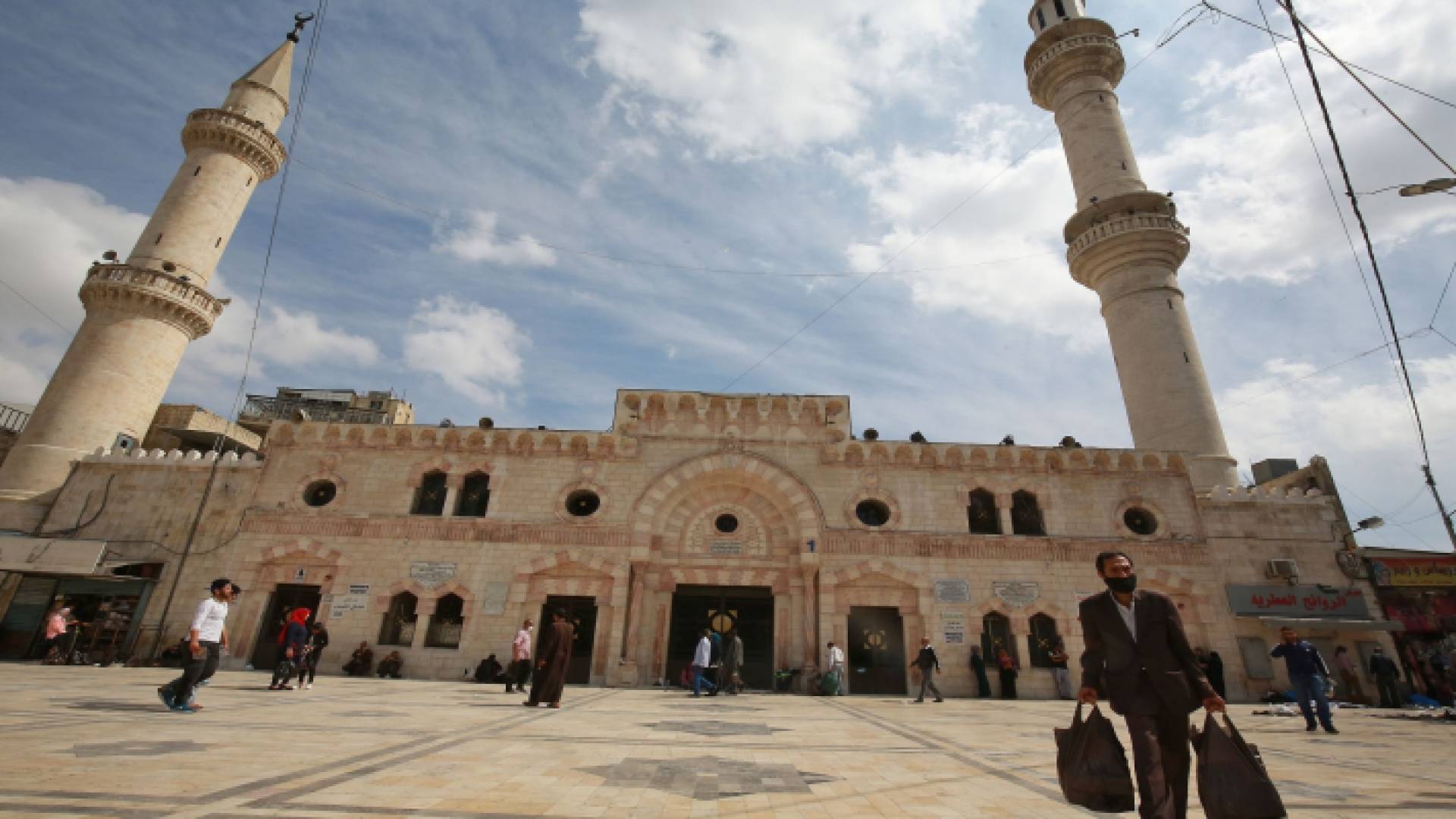 المسجد الحسيني في العاصمة عمان