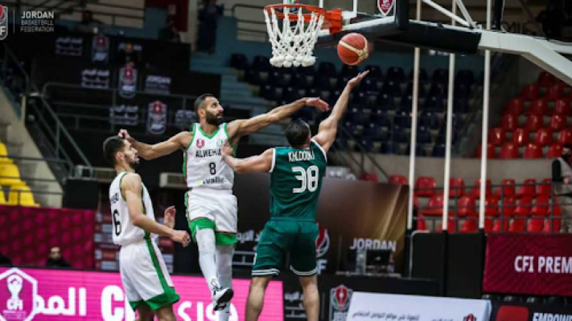 مباراة سابقة في الدوري الممتاز لكرة السلة