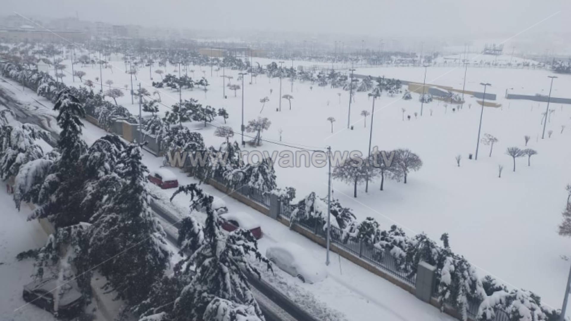 ثلوج في العاصمة عمان